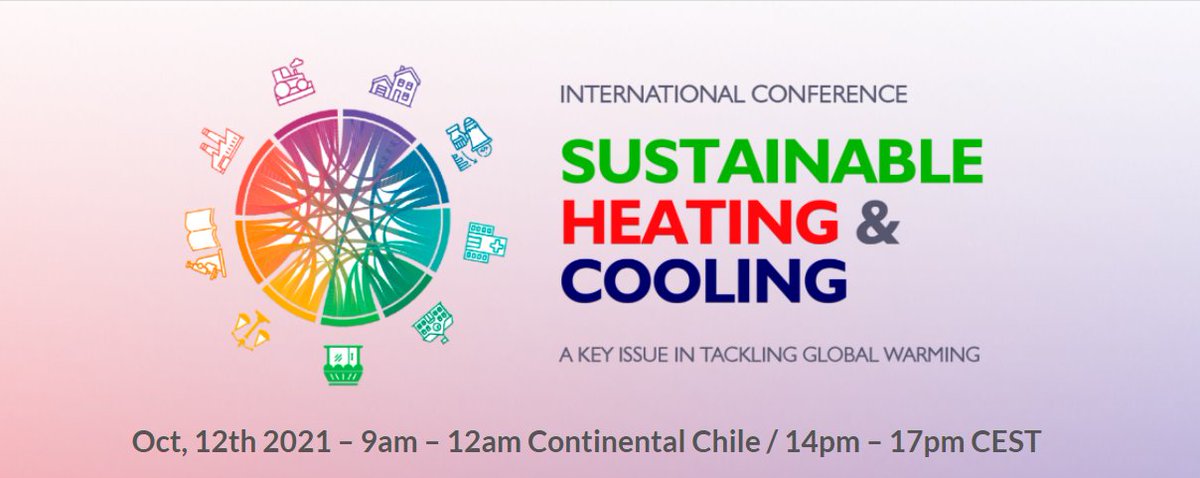 MinEnergia's tweet image. HOY / 09 AM ➡️ 1ª conferencia internacional de #CalorYFrío sostenible ♨️❄️ Organiza: @IEA, @MinEnergia y @4e_chile.

Participan: Ministro @JCJobet, Director @IEA, @fbirol, Subsecretario @fjlopezd, entre otros importantes conferencistas.

📡 Conéctate aquí: youtube.com/watch?v=tDJY92…
