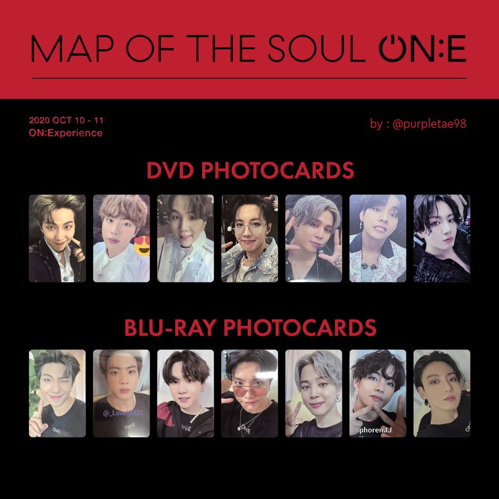 BTS Jungkook MOTS OnE DVD PC photocard - ayanawebzine.com