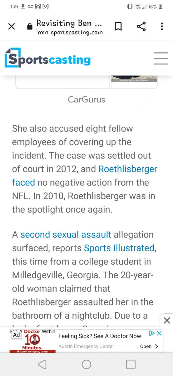 Nfl wanted gruden out. He sent a email in 2010 when he was not employed by the nfl. Urban meyer active NFL coach caught on video being disrespectful to a female in public last week.Since we are going back to 2010. How about maybe taking a lot at Ben Rothlisburger