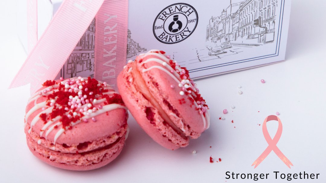 FrenchBakeryDXB's tweet photo. Let's celebrate Pink October by supporting our loved ones 💕
Enjoy our sweet Rose' Macaron Box &amp; Better in Pink Cookies to help raise awareness about breast Cancer
Exclusive in stores &amp; online from October 14th #Dubai #breastcancerawareness #rosemacaron #frenchbkerydubai https://t.co/qrmOqmHzGt