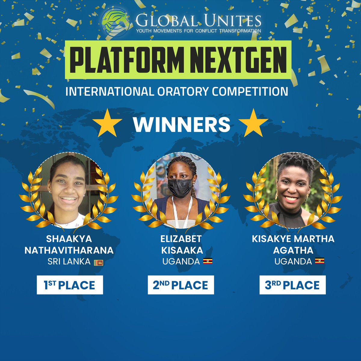 SriLankaUnites's tweet photo. Congratulations to Shaakya Nathavitharana from Sri Lanka for winning the Global Unites international oratory competition. As the winner she will receive a $1000 grant towards a project that will make a difference in her community.
#PlatformNextGen #GlobalUnites #SriLanka https://t.co/aw13jgHkJ4