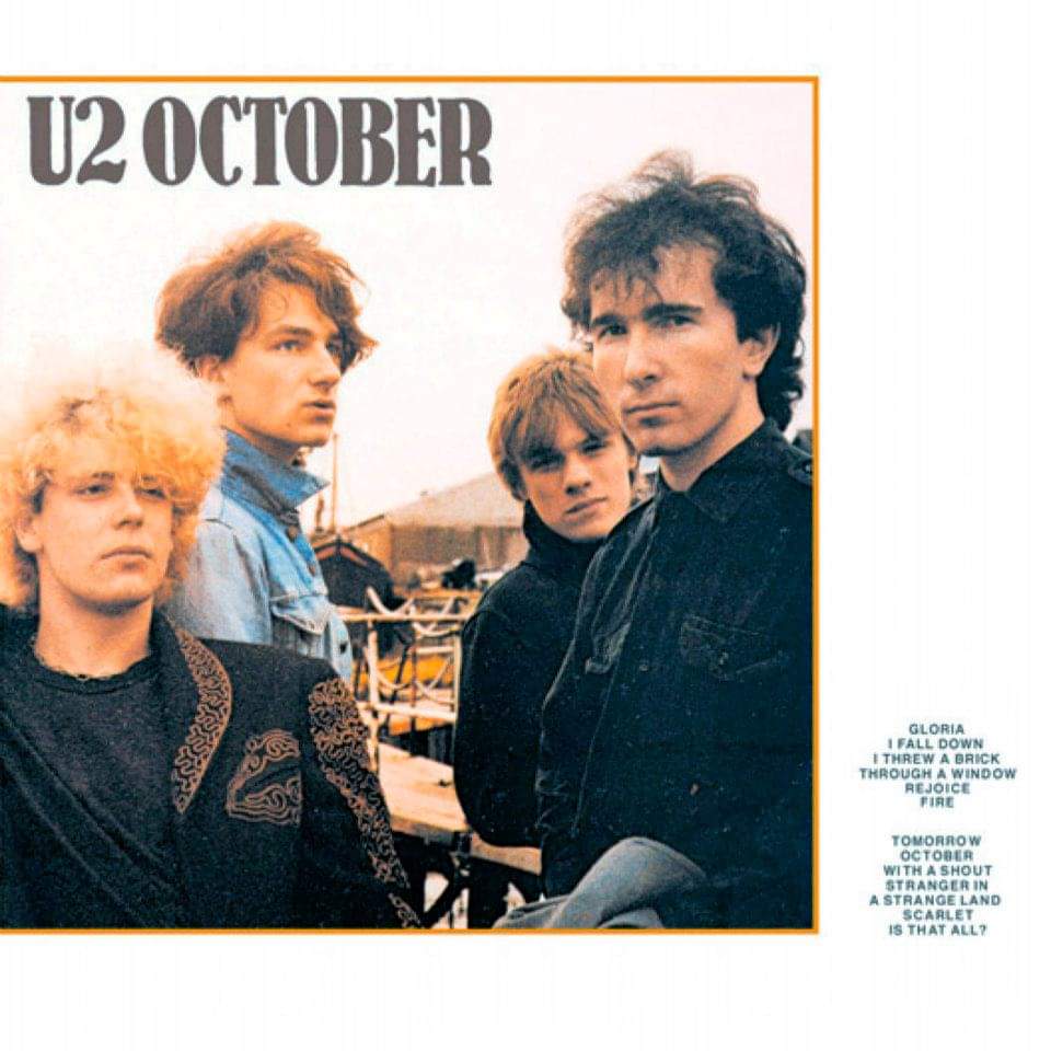 u2peru's tweet photo. Feliz aniversario OCTOBER (12/10/1981), 40 años de un grito de fuego y gloria.
#U2 #October #October40 #Gloria #Fire #WithAShout #Bono #TheEdge #AdamClayton #LarryMullenJr #U2history #efemerides @U2 https://t.co/Ad5ETlTZIj