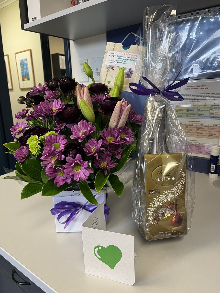 Yesterday I was successfully validated through the <a href="/nswppa/">New South Wales Primary Principals’ Association</a> Principal Credential. Today I received this from my amazing team. Thank you to all the people who have supported and mentored me <a href="/McewenJudy/">Judy Mcewen</a> <a href="/jenettey72/">Jenette Heath</a> <a href="/david__shaw/">David Shaw</a> <a href="/Moth_T/">Tom Moth</a> <a href="/itsF1SKY/">itsFISKY</a>