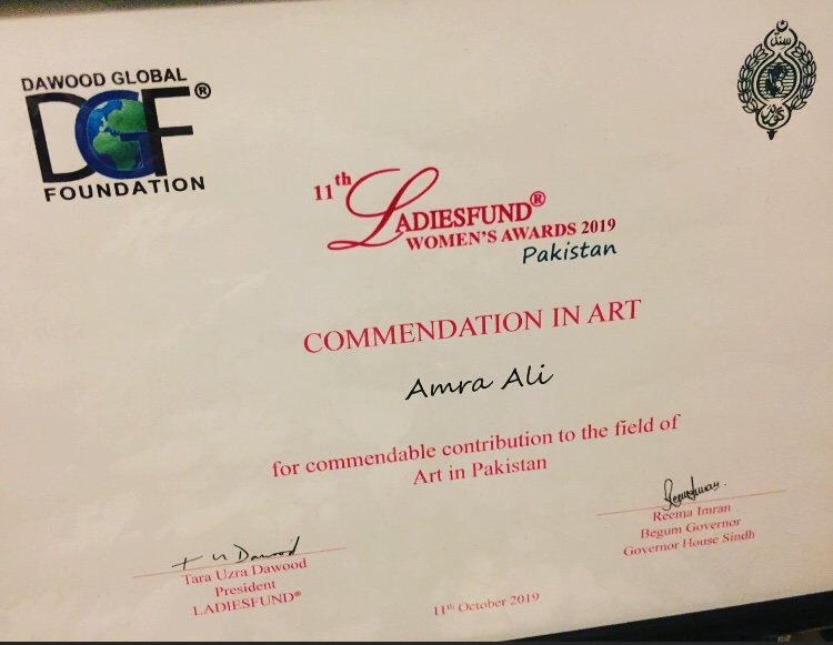 amraalikhi's tweet photo. It meant a lot to be awarded for my art writing done in the past thirty years. This award is for all the writers and artists who have and continue to inspire me, and nurture my reading of art in Pakistan #ladiesfund #taradawood #amingulgee https://t.co/nKcpEqTAEg