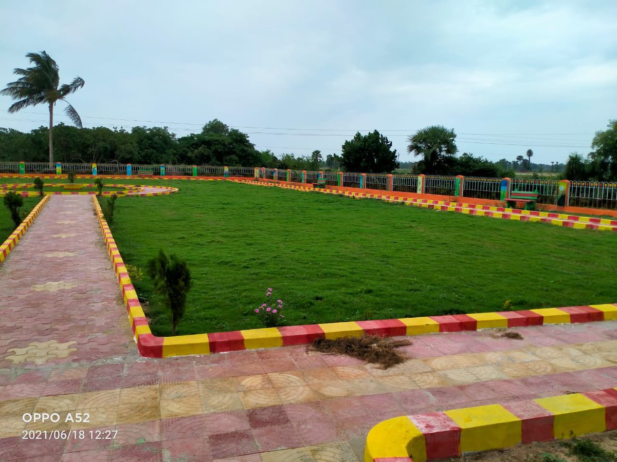 dm_puri's tweet photo. Rural park in Bajrakote GP, Krushnaprasad block. Good work by block team 👏🏼 https://t.co/hNDmh43fVC