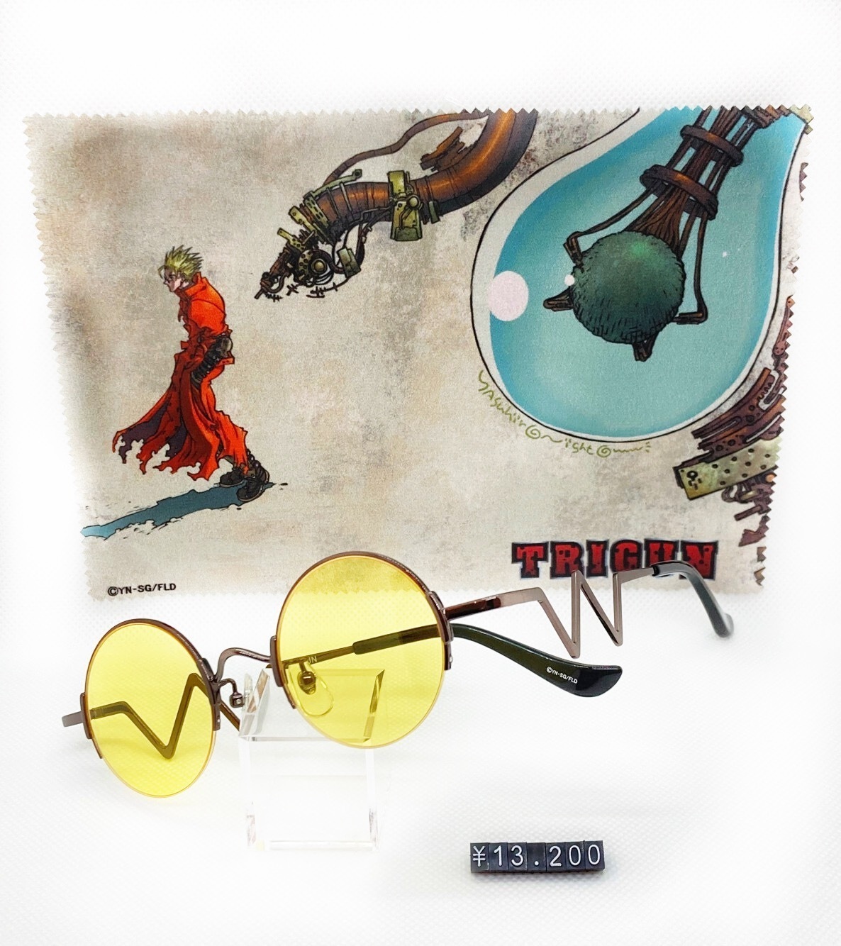 シルバーピーチ 執事眼鏡eyemirror トライガン ヴァッシュサングラス