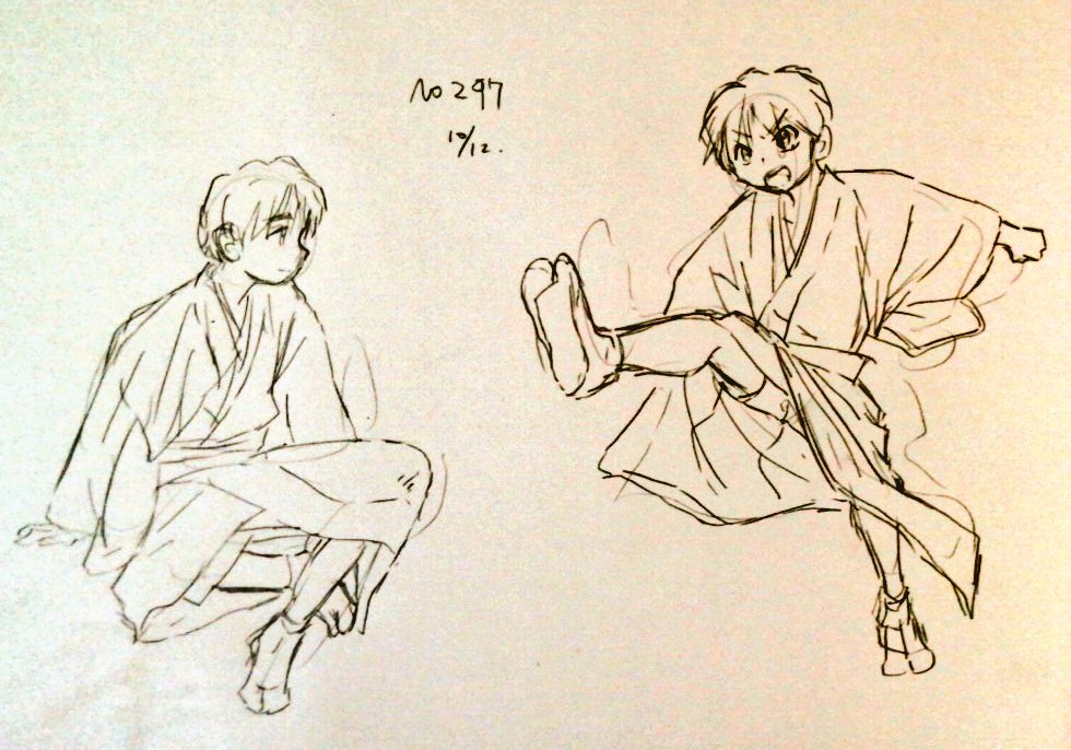 #一日一模写 297/365 