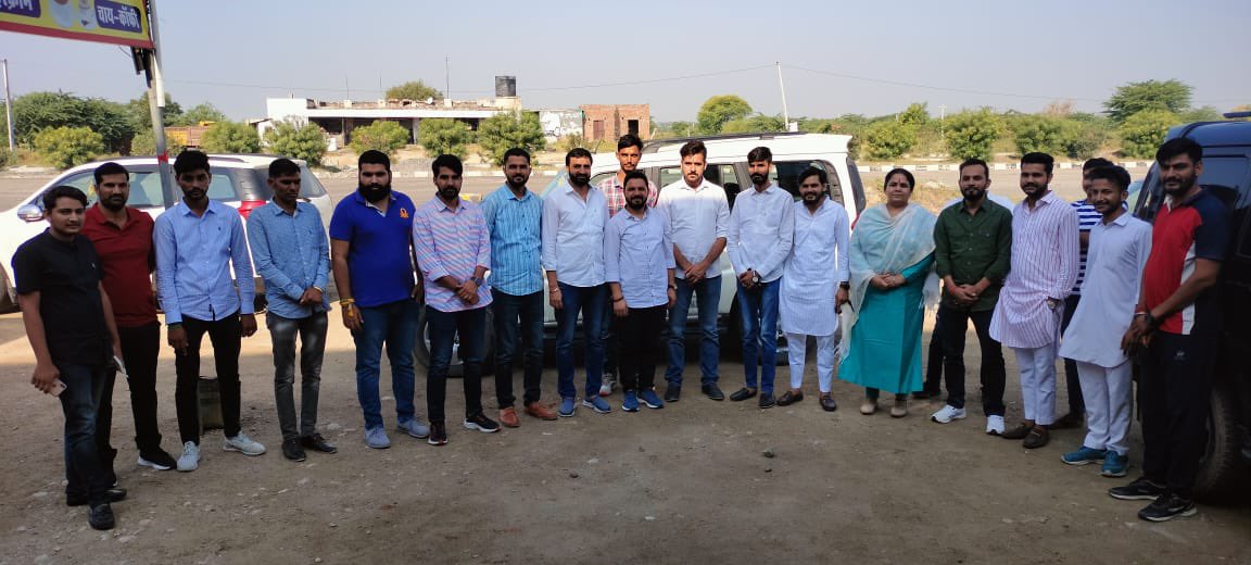 SpurdhaOfficial's tweet photo. टीम रालोपा राजस्थान जयपुर से वल्लभनगर …@RLPINDIAorg  @hanumanbeniwal https://t.co/qfR1GTcQ9u