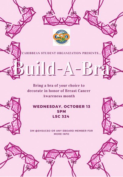 SHSUCSO's tweet photo. Yโall know #CSOTuesday is usually the move ๐ but we kicking it on WEDNESDAY this week๐บ๐๐ท๐ https://t.co/Jz5lVyh0yZ