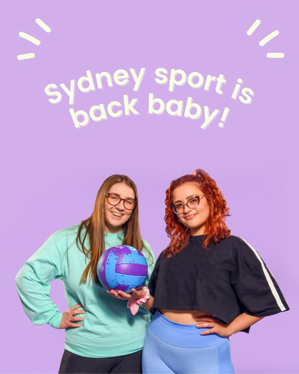JustPlaySport's tweet photo. Guess who's back? Back again? Sydney's baaaaaack 🎉
⁠
Already registered for a Sydney league? We're contacting everyone (who's previously registered) about your season, so keep an eye out on your app messages 👀⁠

Seasons starting in the next couple of weeks so get in quick 🙌 https://t.co/nydzYvvoxu