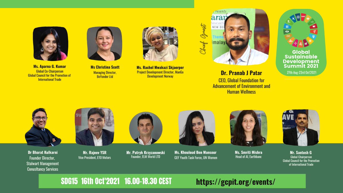 BeYonderLtd's tweet photo. Delighted 2 #Be supporting @gcpitglobal on #SDG #Sustainability summit this weekend. So much #Global2Local synergy 4 life under water &amp; on land #biodiversity #PeoplePlanetCentric #business &amp; #research in #action #5Ps https://t.co/ldOGciZngG