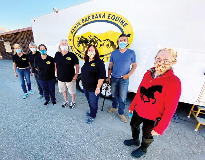 AnneliseHanshaw's tweet photo. The Santa Barbara Equine Assistance & Evac Team will help transport livestock in evacuation areas to Earl Warren Showgrounds #AlisalFire
Equine Evac's emergency hotline: 805-892-4484
(Photo by Rafael Maldonado/News-Press, from story on Equine Evac's reno of Earl Warren) https://t.co/gaknTb9QqA