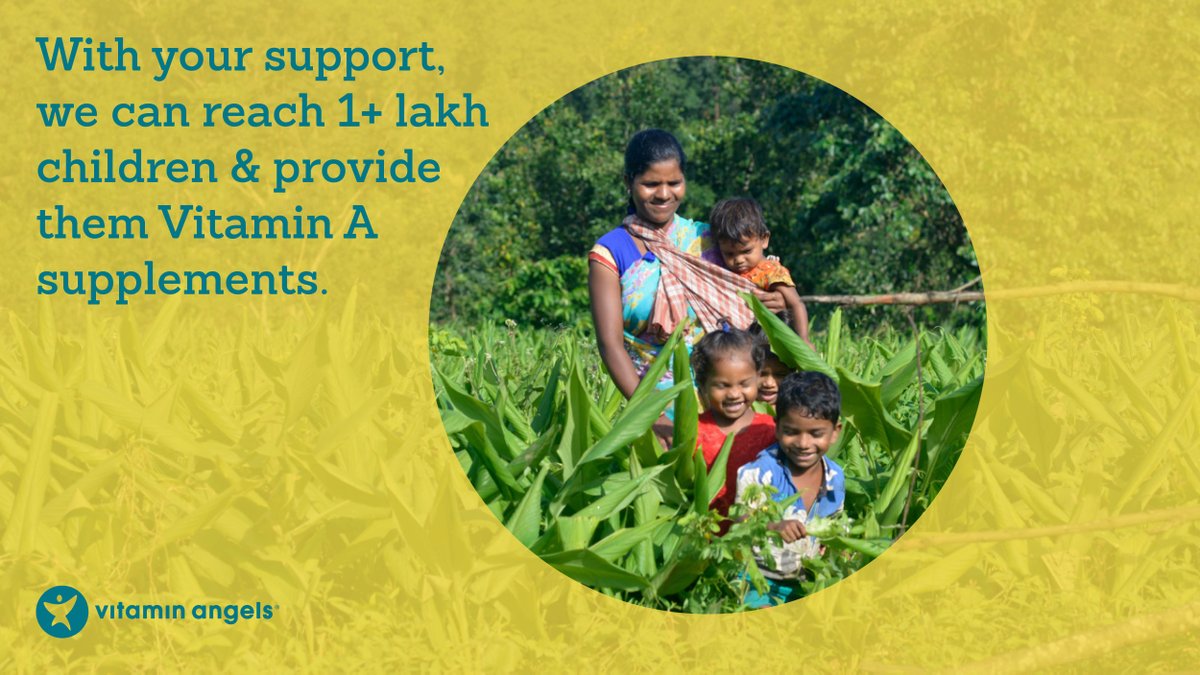 In the last decade, we have been working towards eliminating  #childhoodblindness in India through its n/w of 1800+ prog partners incl 11 State govt & UTs. With your support, we can reach 1+lakh #children & provide them #vitaminA supplements for 1yr. bit.ly/3DfTaxc