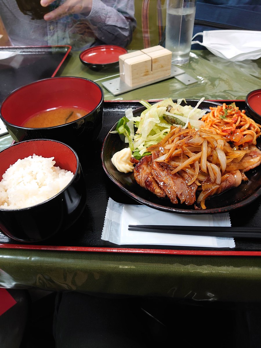 skyae100's tweet photo. 菊坂のやさしいご飯でしょうが焼き定食食べました。美味しかったです。 https://t.co/TjOe0M1jVi