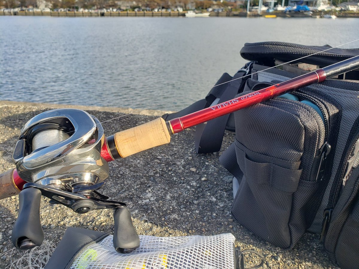 セクシー工業 ２０年ぶりの琵琶湖釣行 頼れる相棒と一日中投げて投げて投げまくった 巻いて巻いて巻きまくった 結果 ホゲった でも 大満足の１日でしたお疲れ様でした 琵琶湖 バス釣り バス釣り好きな人と繋がりたい 大江川 五三