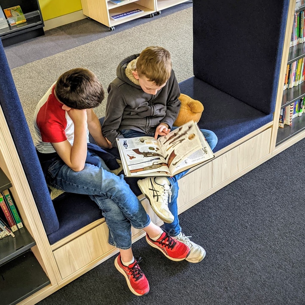 How many ways can you think of to get comfy on our new children's library furniture? Feel free to post a suggestion.... 🛋️

#salibraries #cityofburnside #childrenslibrary #polyhedrons instagr.am/p/CU6kauGBtWh/