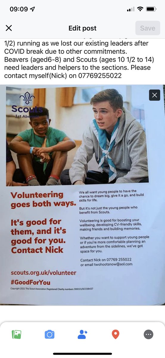 Wanted new leaders and helpers <a href="/1stabergelecubs/">@1stAbergele(St Michaels)cubs</a> or beavers or scouts