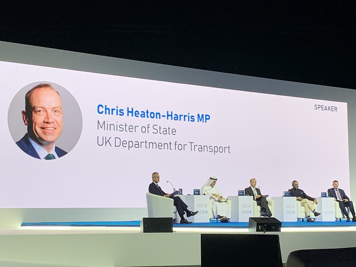 SimonPenney_'s tweet photo. We are pleased to welcome back to the region the UK Rail Minister Chris Heston-Harris @chhcalling for the @MiddleEast_Rail conference. Whilst in 🇦🇪 he visited Expo @UKPavilion2020 and attended the PPP conference @ukinuae @tradegovukMEAP @transportgovuk https://t.co/qb2VszM4CW