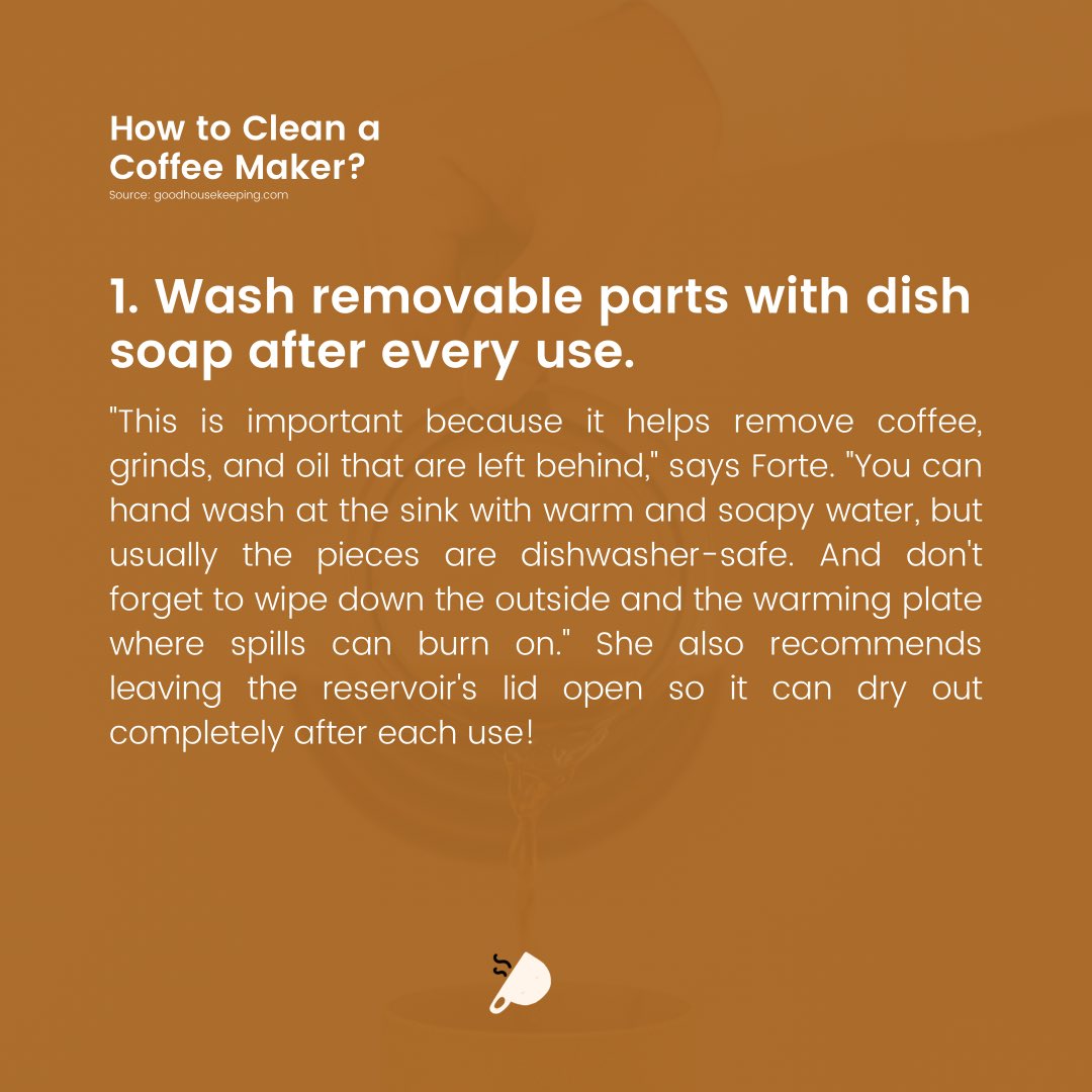 seihonstudio's tweet photo. Too lazy to clean your coffee maker?
Just follow these simple cleaning tips straight from the cleaning expert, Carolyn Forte, and don't forget about your mugs too!
🛒 Shop via Shopee
https://t.co/lVKXrZOjpw
#KTips #KapeTrenta https://t.co/qa9MyArX5Q