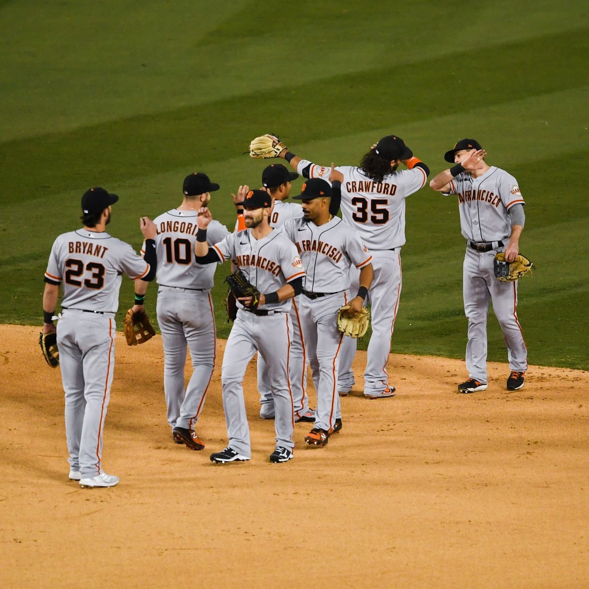 San Francisco swings the momentum.