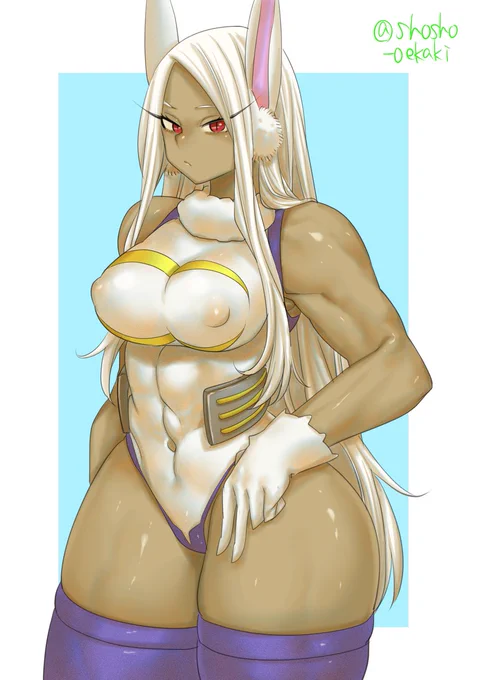 練習ミルコ(謎ポーズ) 