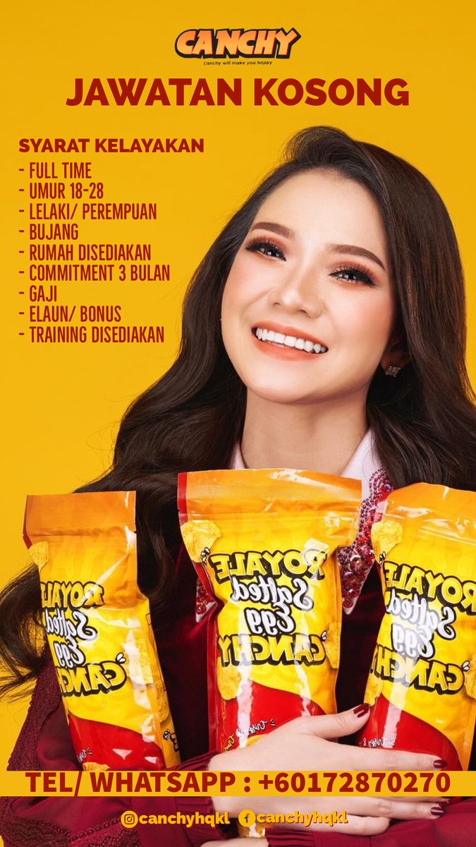 AzrulShamsh's tweet photo. JAWATAN KOSONG AREA KL &amp; SELANGOR. KEMASUKKAN SEGERA!!!

MINTAK SHARE UNTUK SAHABAT2 YANG MEMERLUKAN PEKERJAAN 🙏🏽☺️

WHATSAPP 👇🏽
https://t.co/DpGAu6PZF7 https://t.co/5tWdjbHsM9