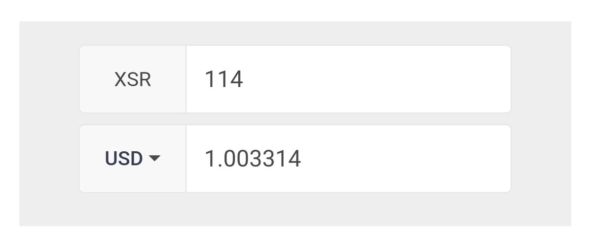 114 Sucres = 1 dolar.
@simplementeECU