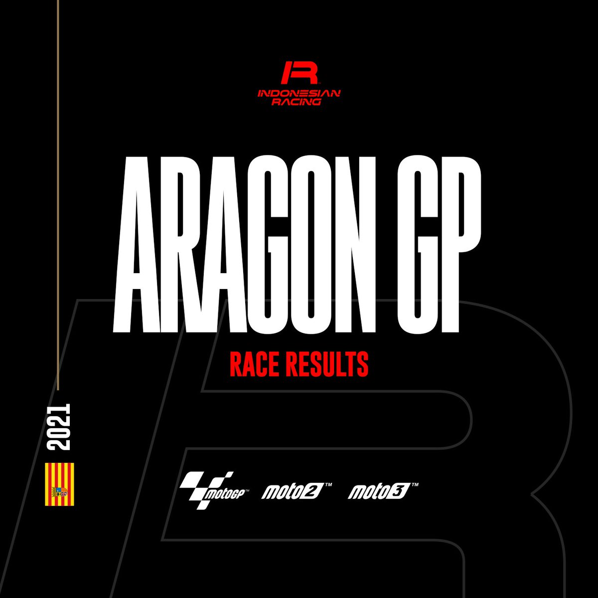 ID_RacingTeam's tweet photo. Hasil race @indonesianracingteam di seri #AragonGP https://t.co/1YB8yopHaI