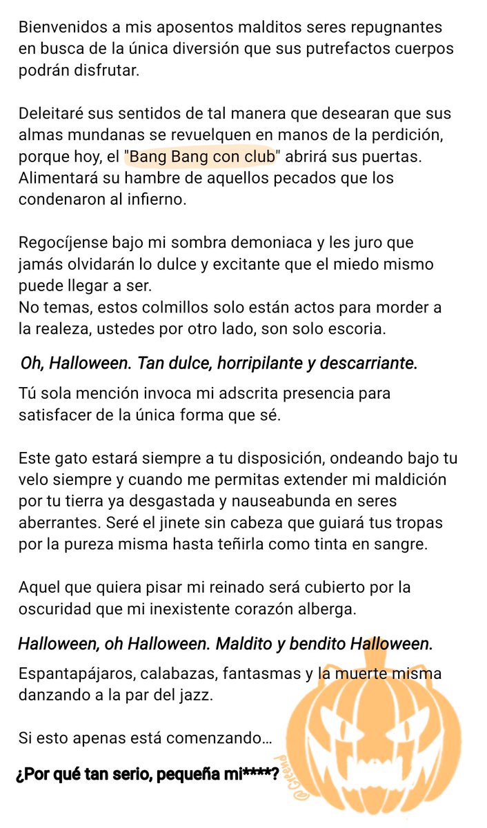 Green09351437's tweet photo. English 🎃🎃🎃🎃🎃 Español https://t.co/jHP3euadyb