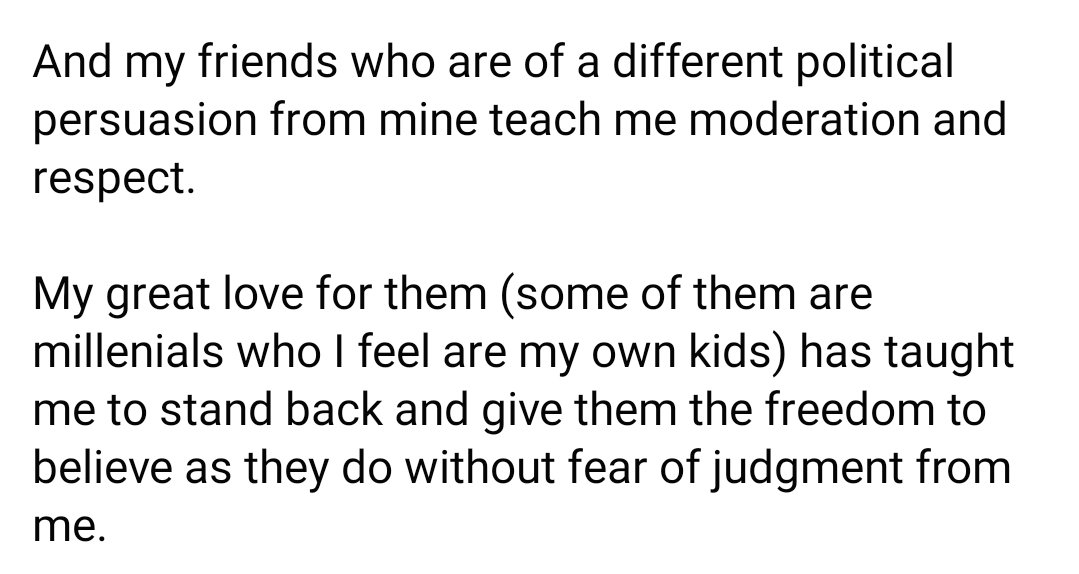 grmhae's tweet photo. (From Usec. Badoy's FB)

"I won't let politics ruin my friendship"

When there's mutual respect, yes. But do you really want to be friends with people who look down on you?

I am an abrasive person, but out of my love and respect for my friends, I tread carefully. https://t.co/ucXC5PYAXW