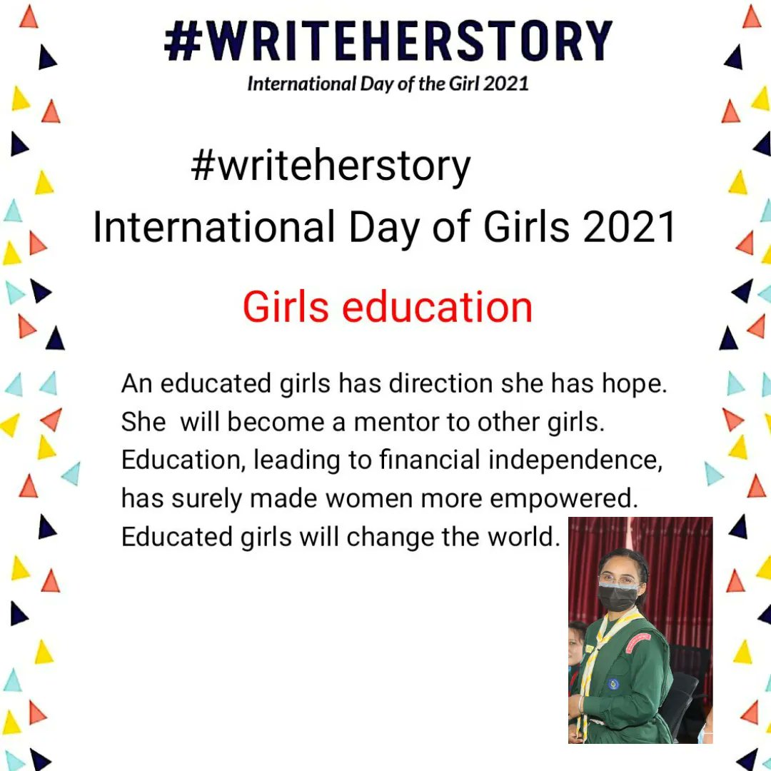 YessNepal's tweet photo. International Day of Girls 2021
#WRITEHERSTORY
Here are the some of the headlines and the stories that our girls wanted to speak out on the occasion of International Day of Girl(IDG2021)
#IDG2021
#writeherstory
#wheelofchange https://t.co/e4pXRJIasp