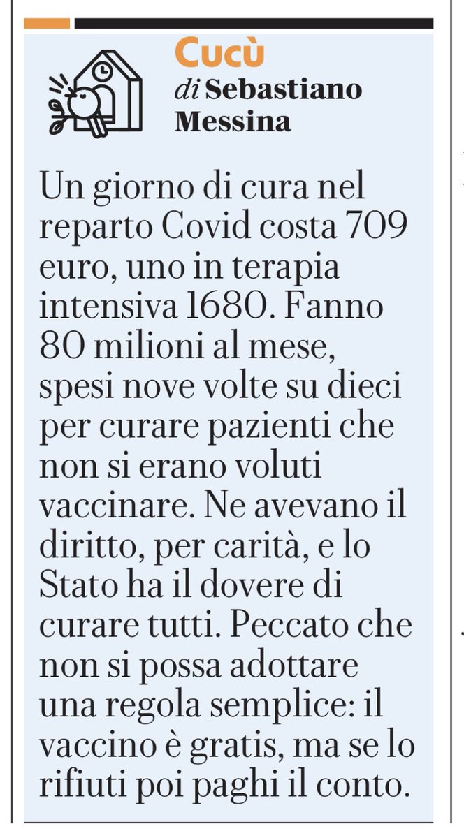 Una regola semplice.