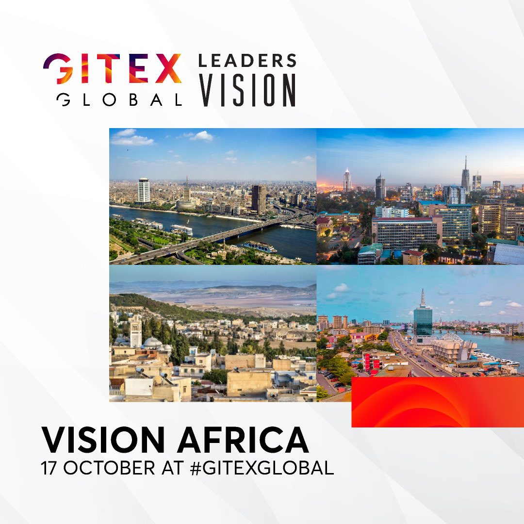 GITEX_GLOBAL's tweet photo. Africa’s commitment towards digital transformation and technology is bold and can drive fast-paced growth and foster inclusion.

Government leaders present their strategy to achieve the common vision of an integrated and inclusive digital society: https://t.co/RmFEEok2xz