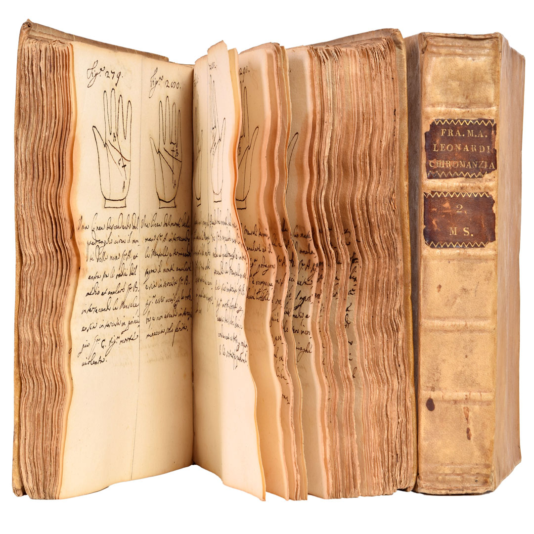 LibrosRarosCom's tweet photo. An extraordinary original manuscript of chiromantia
LEONARDI (Michel Angelo). Scritti di tutta praticha Chiromantica. 1720.
https://t.co/1nz2sUr0LX
#antiquarianbooks #rarebooks #livresrares #livresanciens #chiromantia #chiromantie #lignesdelamain #linesofthehand #libriantichi https://t.co/OaleOaCeAP