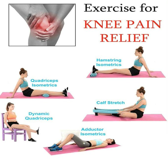 drchiragpatelco's tweet photo. Knee Pain Relief Exercise...

#KneePainReliefExercise #DrChiragPatel #KneeExercise https://t.co/7RLpUKfyZE