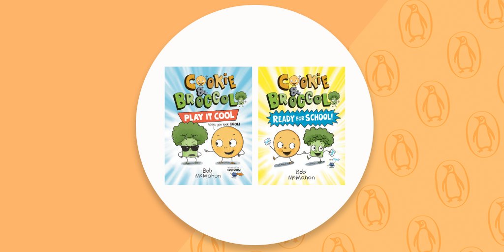 penguinkids's tweet photo. Happy paperback #BookBirthday to 2 COOKIE &amp; BROCCOLI titles by @Bobtoons! Best friends Cookie and Broccoli overcome obstacles together in this cheerful early graphic novel that’s perfect for fans of Narwhal and Jelly. 

Learn more: https://t.co/UjjKun2lyL https://t.co/UFdat3IDVE