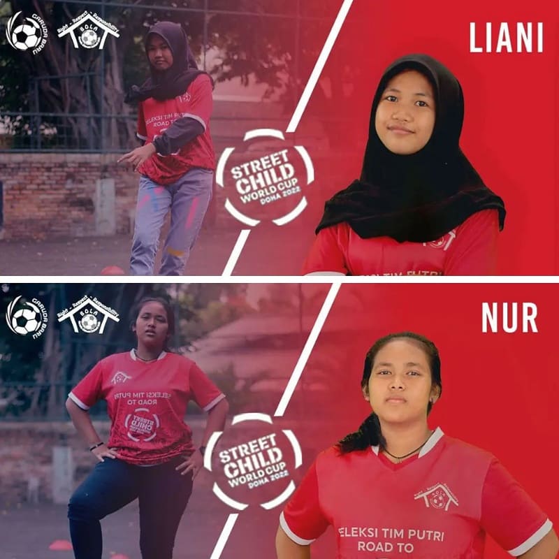 GarudaBaru_ID's tweet photo. Buat sahabat yang tergerak untuk mendukung dana, silakan klik https://t.co/KjyUxvYFJE . Terima kasih 😍🙏

#roadtoqatar
#streetchildworldcup2022
#scwc2022 #gerakansahabatanak #givechancenotchange https://t.co/T7KrP0EkYV