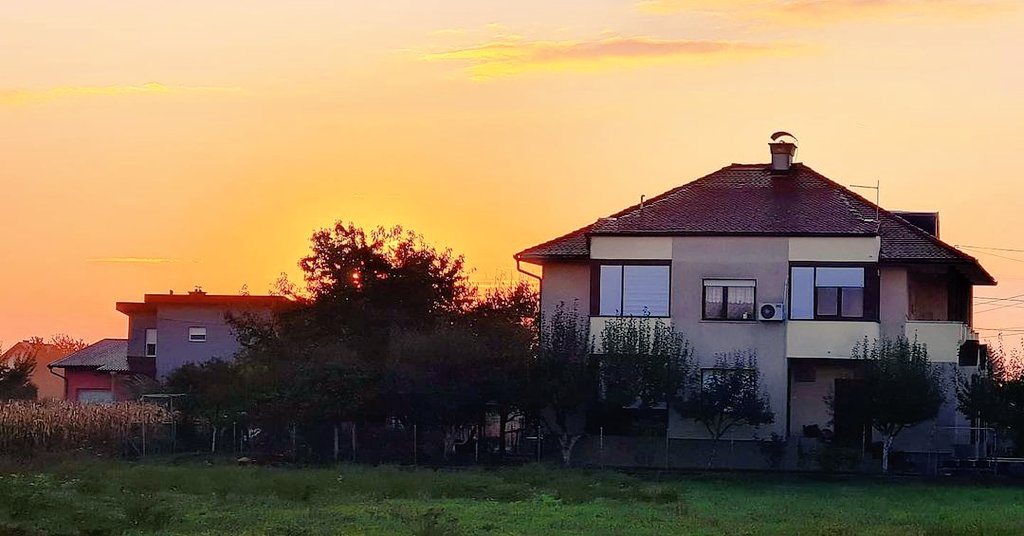 #sunrise #izlazaksunca 🌄 
Odra-Novi Zagreb