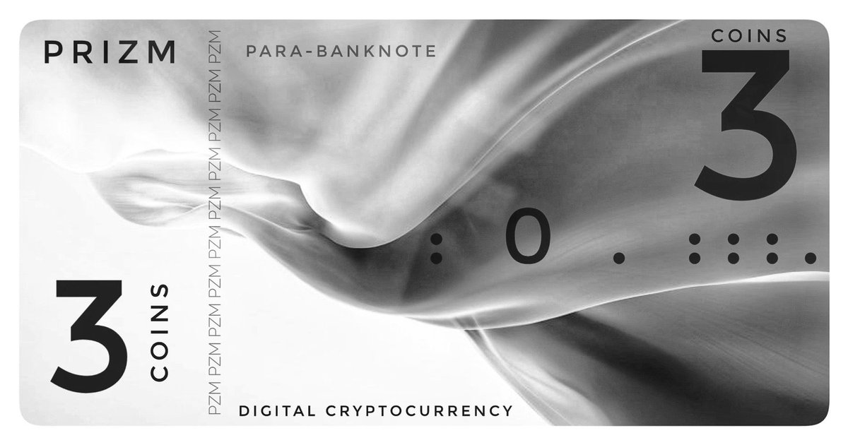 Даже в таком цвете красотка ))) #prizmcoin  #parabanknote #парабанкнота