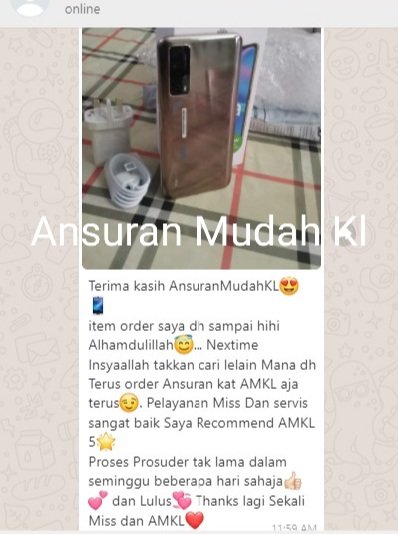 KlMudah's tweet photo. Terima kasih juga atas sokongi amkl😁
Nak ansuran tak? 😁
#amkl #squidgame #ansuran #ansuranmudahkl #ansuranfon #ansuranmudahmalaysia #ansuranmudahmobile #ansuraniphone #installment #installments #installmentplans #installmentexperts #installmentmalaysia #installmentfon https://t.co/axbSH7pRC0