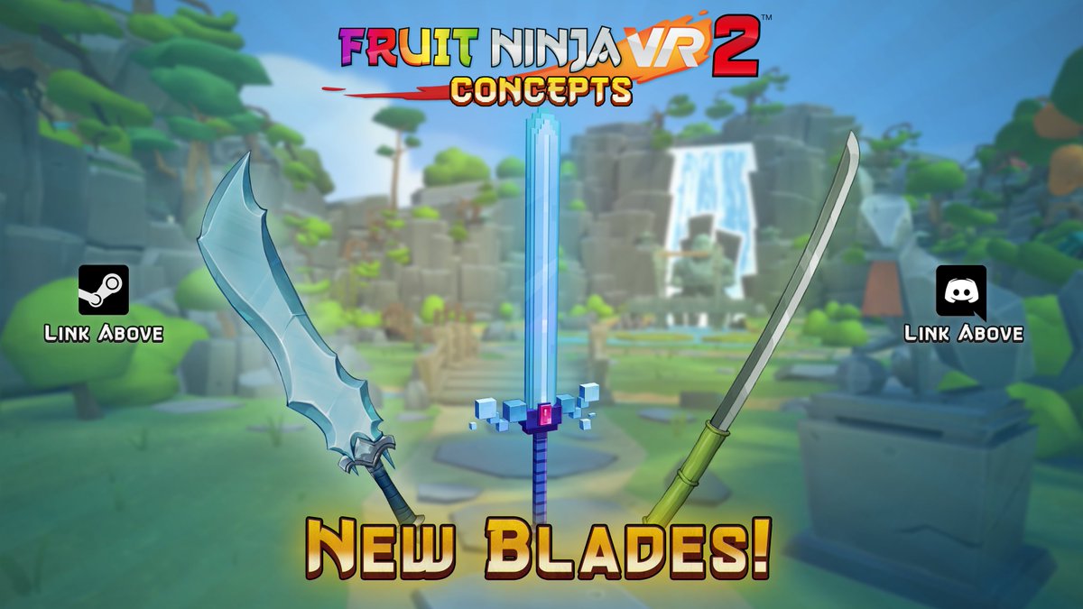 FruitNinja's tweet photo. #FNVR2 has some new goodies brewing on the horizon as voted by the #community!! Want to see more or join the fun?
๐ฌ - https://t.co/HmXXzR59ob
๐ฎ - https://t.co/Q05XL2jbbU https://t.co/qOj51Cnlrv