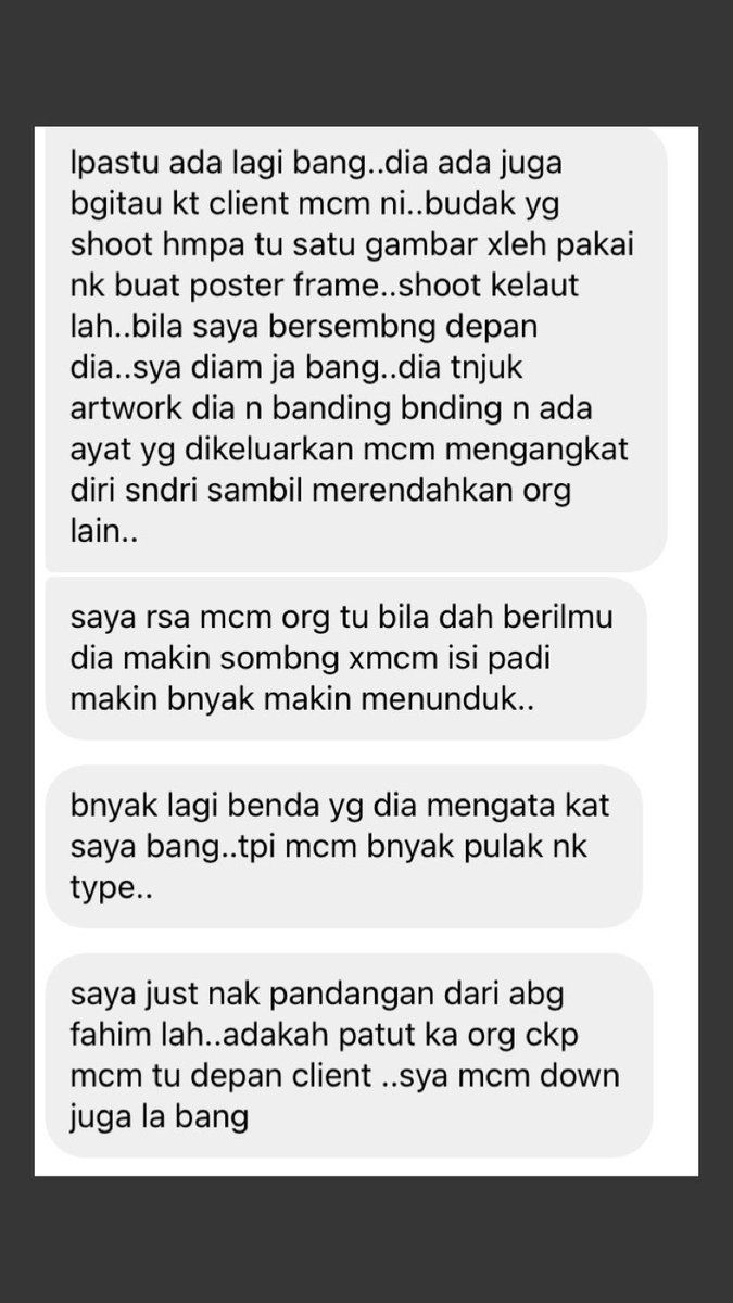 fahimfahmi_'s tweet photo. A sad confession. Siapa je tak down kena macam ni kan. Kita ambil iktibar

Buang yang keruh, ambil yang jernih.
We all start somewhere, be kind 😊 https://t.co/0952BozU1O