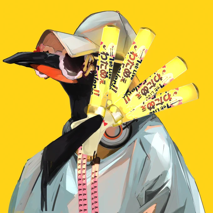 #新しいプロフィール画像 
ライブ楽しみ過ぎペンギン 