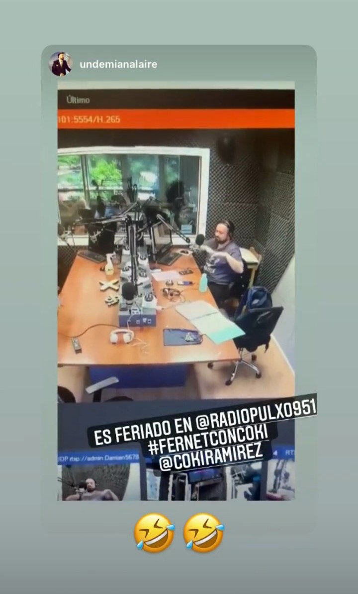 chisp7's tweet photo. Yeahhh al fin nuevos #bloopers de #fernetconcoki @cokiramirez para alegrar el #feriado aburrido , gracias #djrobert jaja 😁😁😁😁😁👌👌👌👌👌👏👏👏👏👏 https://t.co/VxvvVGG8yo