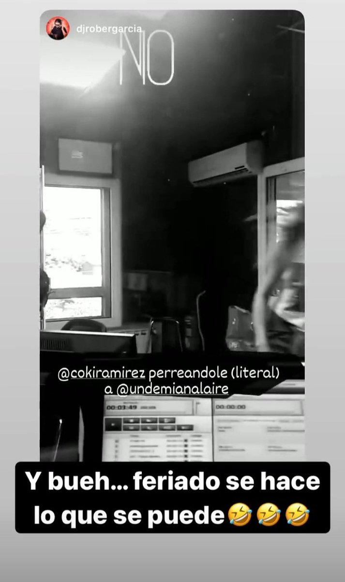 chisp7's tweet photo. Yeahhh al fin nuevos #bloopers de #fernetconcoki @cokiramirez para alegrar el #feriado aburrido , gracias #djrobert jaja 😁😁😁😁😁👌👌👌👌👌👏👏👏👏👏 https://t.co/VxvvVGG8yo