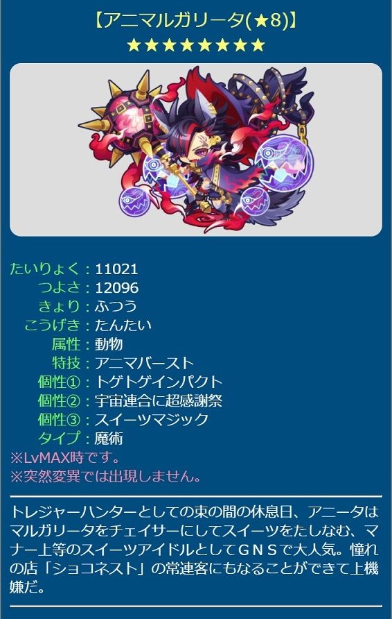 エイリアンのたまご エリたま 公式 命知らずの冒険者 トレジャーハンターシリーズに新エイリアン登場 魔導ボールの中はお菓子でいっぱい ７ 魔導師アニータ そして ８ アニマルガリータ ８ アニマルゲリータ 続きはwikiでチェック