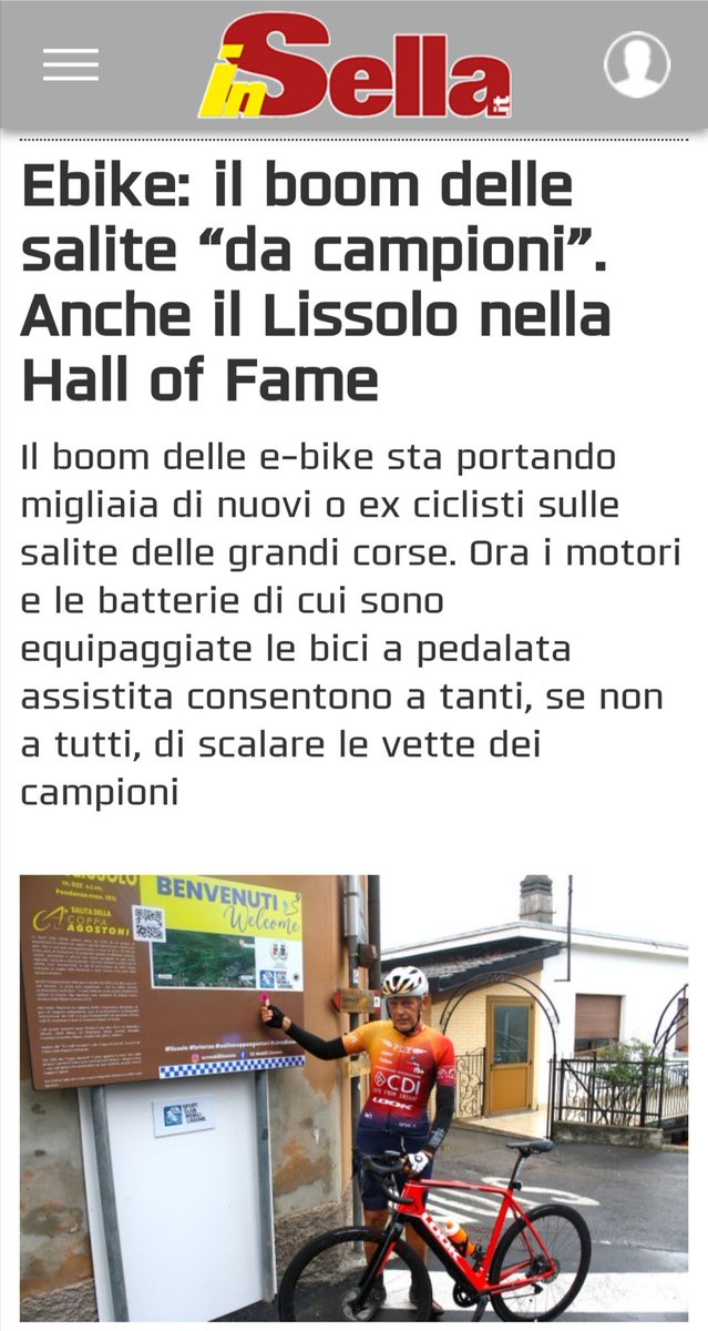 FLYCyclingTeam's tweet photo. Breaking news @insella! 🗞️
https://t.co/mvFhBATTlV
-
#FlyCyclingTeam #FlyTeam #FlyCycling #TeamFly #FlyCyclingTeamCdi #DiabeteCycling #DiabeteSport #EbikeRoad #EBike #Eroad #LookCycle #Lissolo #CoppaAgostoni https://t.co/ToMaEO9M4F