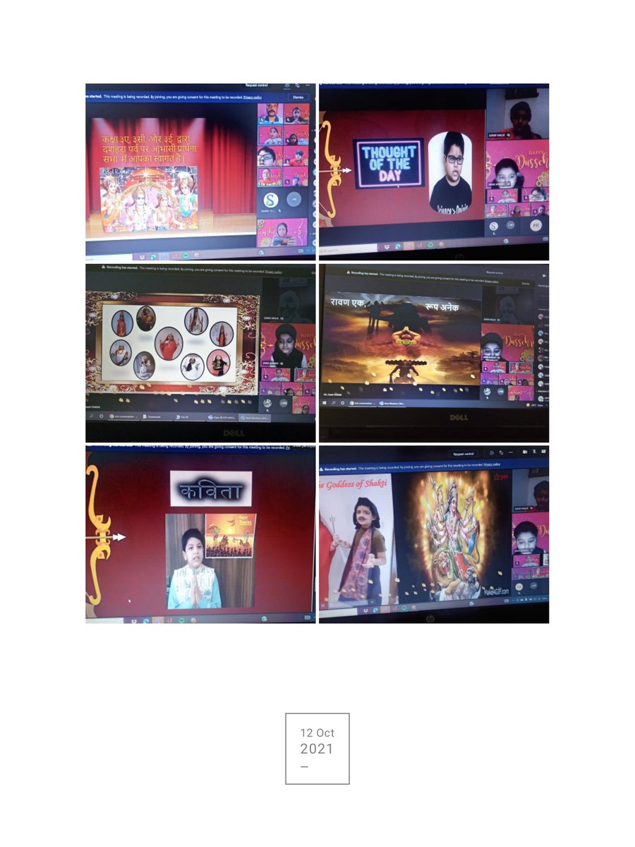 A time for celebration and sharing happiness together on virtual platform by Ahlconites of class 3 <a href="/ashokkp/">Ashok Pandey</a> <a href="/y_sanjay/">Sanjay Yadav</a> @KavitaS2003 <a href="/Shipra_Srivastv/">Dr. Shipra Srivastava</a> <a href="/ShikhaSaxenaais/">MS. SHIKHA SAXENA</a> <a href="/singhalsuruchi2/">Suruchi Singhal</a> <a href="/Swati78494289/">Swati Ghildial</a> <a href="/SDG4QEducation/">Learn SDG, SDG4, 4.7</a> <a href="/EBSB_Edumin/">Ek Bharat Shreshtha Bharat</a>