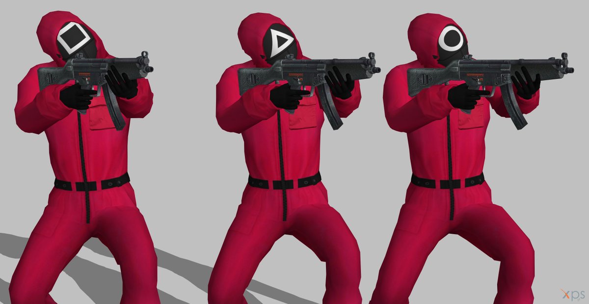 ThunderFist13's tweet photo. These guys are fully armed.
Lock and load, boys!!!!
#xnalaraxps #SquidGame #pinkguards https://t.co/44c12P0LsG
