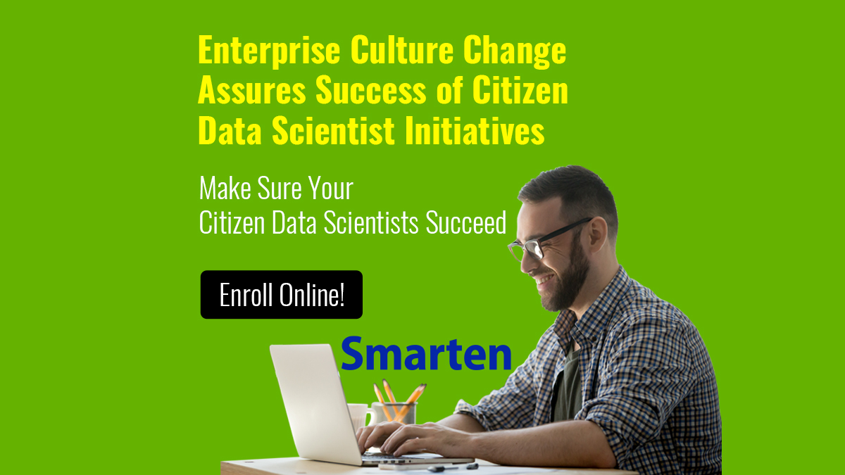 SmartenAnalysis's tweet image. How to Assure Citizen Data Scientist Success
 
bit.ly/3BymtdX 
 
Enroll Now for Online Citizen Data Scientist course - bit.ly/3zQGN9P 
 
 #TechnologyBlog #SmartenAnalytics #AdvancedAnalyticsAdvantages #AugmentedAnalyticsCompanyAhmedabad #AugmentedAnalyticsTools
